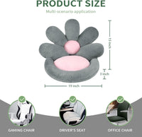 HKM-4476221 Floral-Shaped Nesting Cushion for Comfort and Relaxation - 19 Inch Plush Floor Pillow for Gaming and Office Use