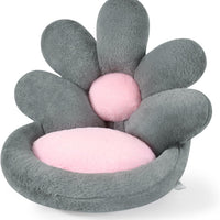 HKM-4476221 Floral-Shaped Nesting Cushion for Comfort and Relaxation - 19 Inch Plush Floor Pillow for Gaming and Office Use