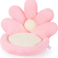 HKM-4476221 Floral-Shaped Nesting Cushion for Comfort and Relaxation - 19 Inch Plush Floor Pillow for Gaming and Office Use