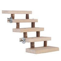 HKM-4477117 Wooden Log Stairs Pet Toy for Engaging Play and Exercise