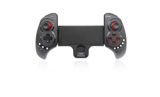 HKM-447827 Wireless Bluetooth Game Controller with Telescopic Stand for Mobile Devices and Tablets, Compatible with Android and iOS