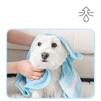 HKM-4478397 Universal Breathable Bathrobe for Pets - Comfortable and Absorbent Drying Towel for Cats and Dogs