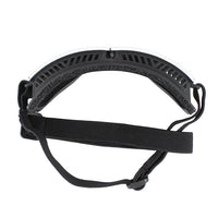 HKM-4479549 Windproof Sunscreen Goggles for Dogs - Black with Silver Lens, Stylish British Design