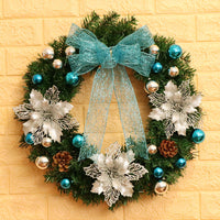HKM-447955 Christmas Wreath Decorative Rattan Ring for Door and Window - Available in 40, 50, 60CM