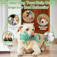HKM-4480189 Large Plush Dog Toy with Squeaker and Crinkle Paper for Interactive Play, Ideal for Small to Large Dogs
