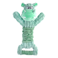 HKM-4480189 Large Plush Dog Toy with Squeaker and Crinkle Paper for Interactive Play, Ideal for Small to Large Dogs
