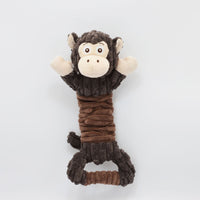 HKM-4480189 Large Plush Dog Toy with Squeaker and Crinkle Paper for Interactive Play, Ideal for Small to Large Dogs