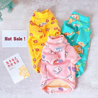 HKM-4481085 Warm and Soft Milk Silk Cotton Pet Clothes for Cats in Various Sizes