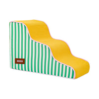 HKM-4481981 Small Removable and Washable Sponge Pet Stairs for Dogs - Stripes Design