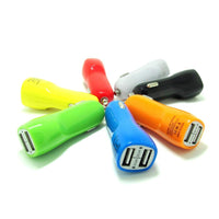HKM-448211 Dual USB Car Charger with LED Indicator Light for Mobile Devices