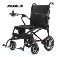 HKM-448211 Portable Carbon Fiber Electric Wheelchair with Dual Motors for Easy Mobility