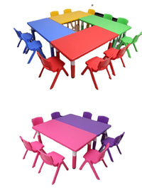 HKM-448211 Stackable Plastic Chairs for Kindergarten and Nursery Classroom Use
