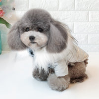 HKM-4482877 Padded Winter Clothes for Dogs - Casual Cotton Apparel in Multiple Sizes