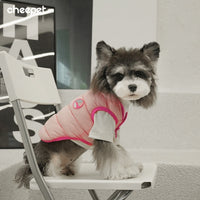 HKM-4483261 Reversible Cotton-Padded Vest for Cats and Dogs in Candy Colors ¨C Autumn/Winter Wear