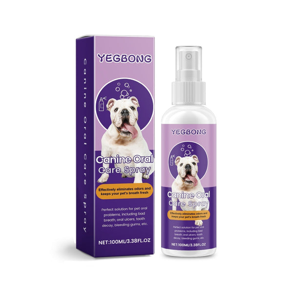 HKM-4484541 Canine Oral Care Spray with Mint and Traditional Extracts for Fresh Breath