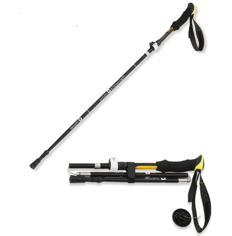 HKM-448531 Telescoping Folding Trekking Pole for Hiking and Outdoor Adventures