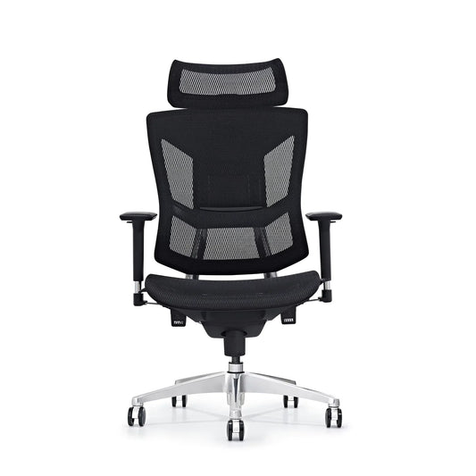 HKM-448787 Ergonomic Mesh Swivel Chair with Adjustable Features for Office Use