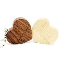 HKM-448851 Custom Wood USB Drive in Maple and Bamboo, Available in Multiple Capacities
