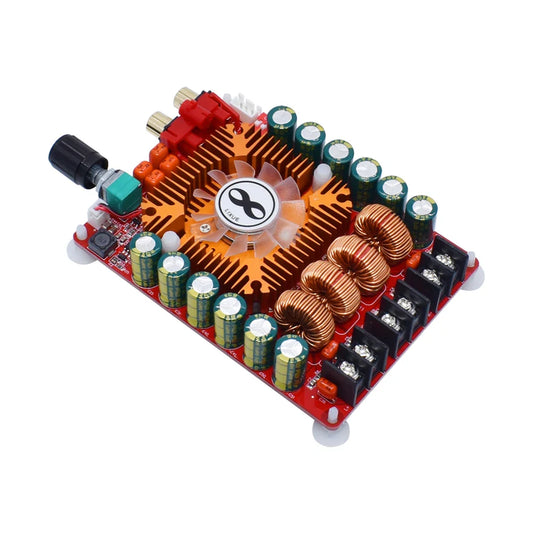 HKM-448851 TDA7498E Dual Channel Audio Amplifier Board, 2X160W and BTL Mode 1X220W for Car and Computer