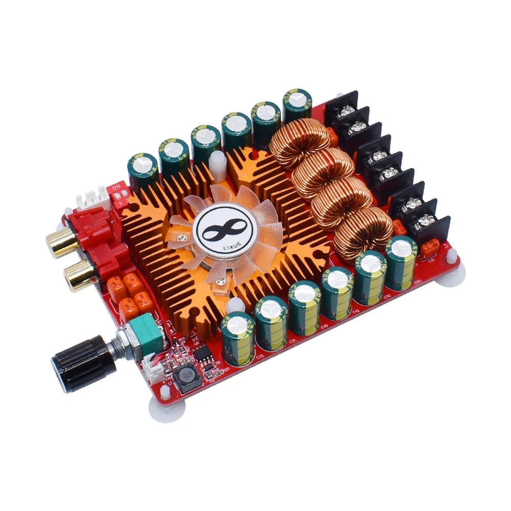 HKM-448851 TDA7498E Dual Channel Audio Amplifier Board, 2X160W and BTL Mode 1X220W for Car and Computer