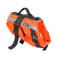 HKM-4488637 Reflective Dog Life Jacket with Double Layer Buoyancy and Easy-Fit Velcro Closure