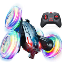 HKM-448915 Remote Control Swing Arm Stunt Vehicle with Flash Light Wheels for Kids