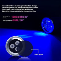 HKM-4489917 UV Flashlight for Detecting Pet Urine Stains and Insects, USB Rechargeable Aluminumn Alloy