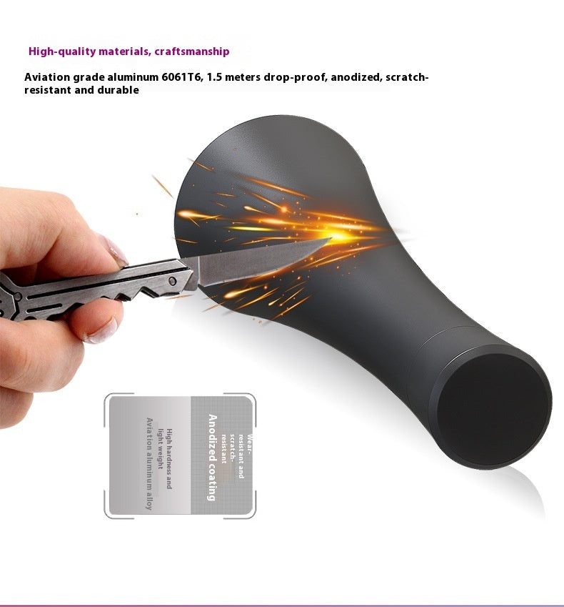 HKM-4489917 UV Flashlight for Detecting Pet Urine Stains and Insects, USB Rechargeable Aluminumn Alloy