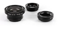HKM-449043 3-in-1 Mobile Phone Lens: Fisheye, Wide-Angle, and Macro Attachment for Enhanced Photography
