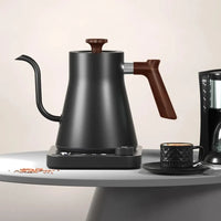 HKM-449107 Digital Temperature Control Gooseneck Electric Kettle 900ml Stainless Steel for Coffee and Tea