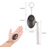 HKM-449171 Metallic Personal Safety Alarm with LED Light for Women, Kids, and Seniors