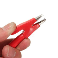 HKM-4492221 4mm Male to Male Banana Plug Test Lead Wire, 1 Meter Length, Pure Copper, Silicone Sheath, 12A Current Capacity