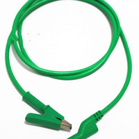 HKM-4492221 4mm Male to Male Banana Plug Test Lead Wire, 1 Meter Length, Pure Copper, Silicone Sheath, 12A Current Capacity