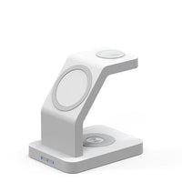 HKM-449363 3-in-1 Magnetic Wireless Charger for Mobile Phones and Smartwatches with Fast Charging Options