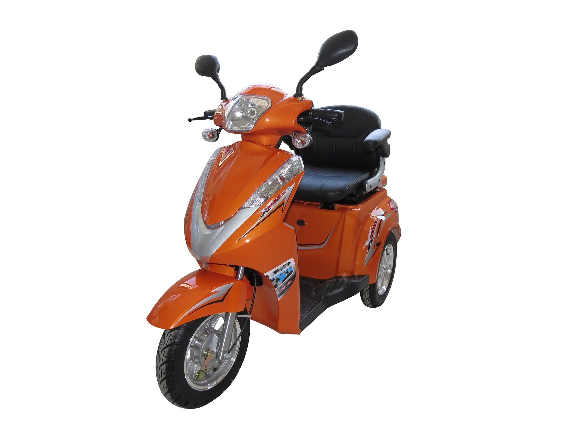 HKM-449363 Three-Wheel Electric Mobility Scooter, 60V 1000W, 40-60km Range, LED Display, Disc Brake, Unisex, Max Load 120kgs