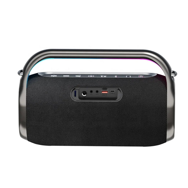 HKM-449491 Portable 80W Wireless Bluetooth V5.0 Speaker with Hi-Fi Stereo Sound for Home and Parties