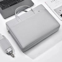 HKM-449555 Customizable Waterproof Sling Shoulder Briefcase for Men - Stylish Laptop Sleeve and Notebook Cover