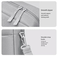 HKM-449555 Customizable Waterproof Sling Shoulder Briefcase for Men - Stylish Laptop Sleeve and Notebook Cover