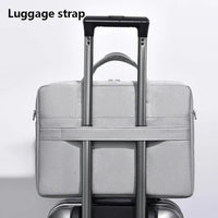 HKM-449555 Customizable Waterproof Sling Shoulder Briefcase for Men - Stylish Laptop Sleeve and Notebook Cover