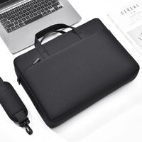HKM-449555 Customizable Waterproof Sling Shoulder Briefcase for Men - Stylish Laptop Sleeve and Notebook Cover