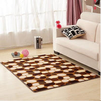 HKM-449555 Modern Blended Fabric Floor Mat for Bedroom Entrance Hall - Hand Washable, Multiple Sizes Available