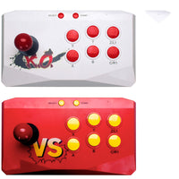 HKM-449811 Wireless High-Definition Home Game Console with Dual Controllers and 8GB RAM, HDMI Interface - Red and White Color Options