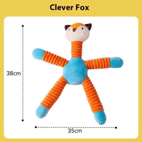 HKM-4498621 Durable Bite-Resistant Dog Toy with Sounds - Variety of Fun Designs