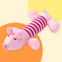 HKM-4498621 Durable Bite-Resistant Dog Toy with Sounds - Variety of Fun Designs