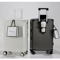 HKM-449875 Soft Carry-On Luggage Set with Spinner Wheels for Travel