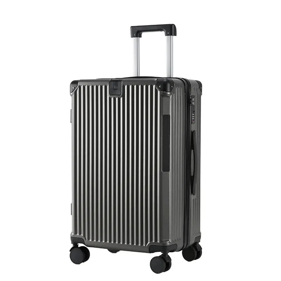 HKM-449875 Soft Carry-On Luggage Set with Spinner Wheels for Travel