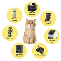 HKM-449939 Automatic Self-Cleaning Waterproof Cat Litter Box with App Control - Stainless Steel, Large Capacity, Oval Shape