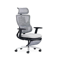 HKM-449939 Ergonomic High Back Mesh Office Chair with Adjustable Footrest and 3D Armrests