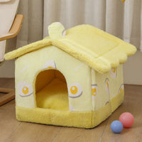 HKM-4500029 Cozy Closed Thermal Comfort Nest for Puppies in Various Colors