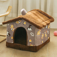 HKM-4500029 Cozy Closed Thermal Comfort Nest for Puppies in Various Colors